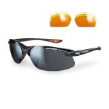 SUNWISE WINDRUSH SUNGLASSES WITH 4 LENSES - BLACK